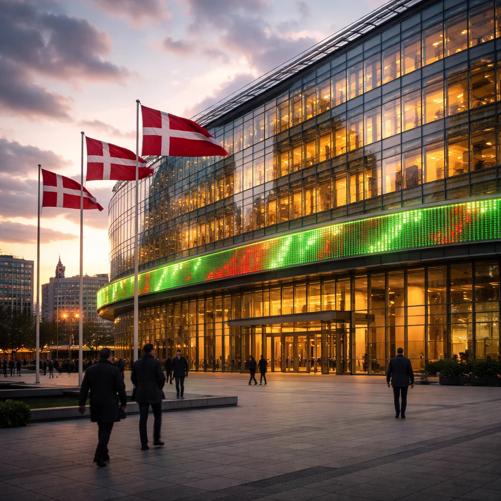 Copenhagen stocks close higher as consumer goods, property and energy lead gains