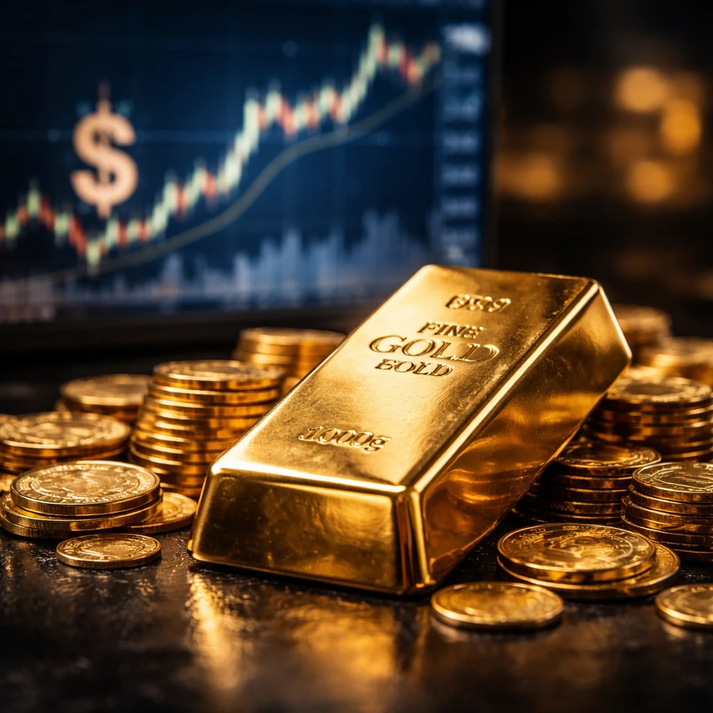 Gold Rebounds After Steep Drop as U.S. Pauses Strikes on Iran