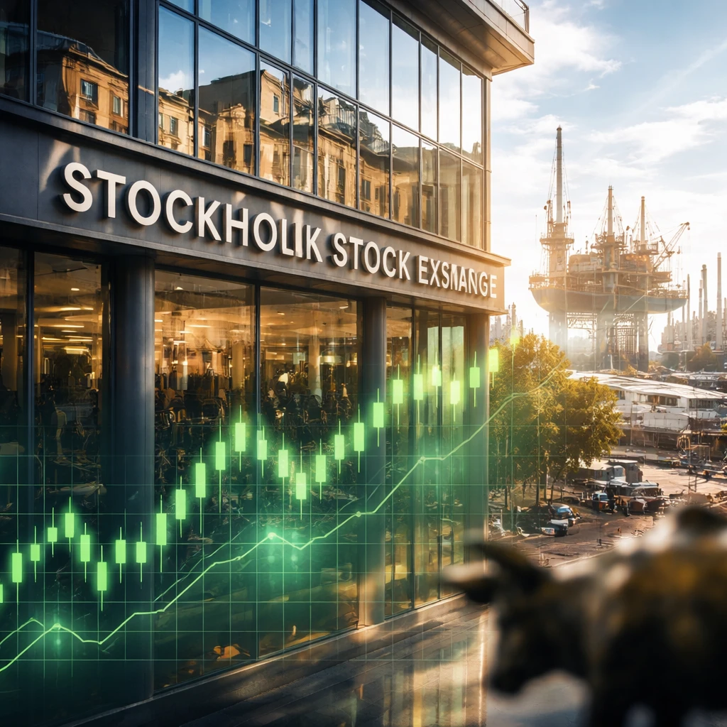 Swedish Equities Close Higher as OMX Stockholm 30 Reaches Record High