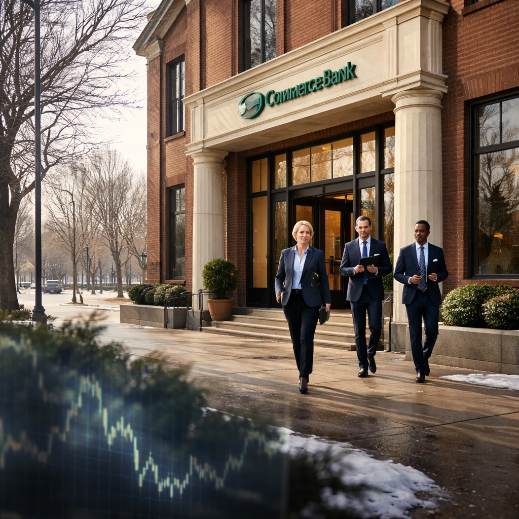 Commerce Bancshares SVP Disposes of 861 Shares Amid Stock Weakness