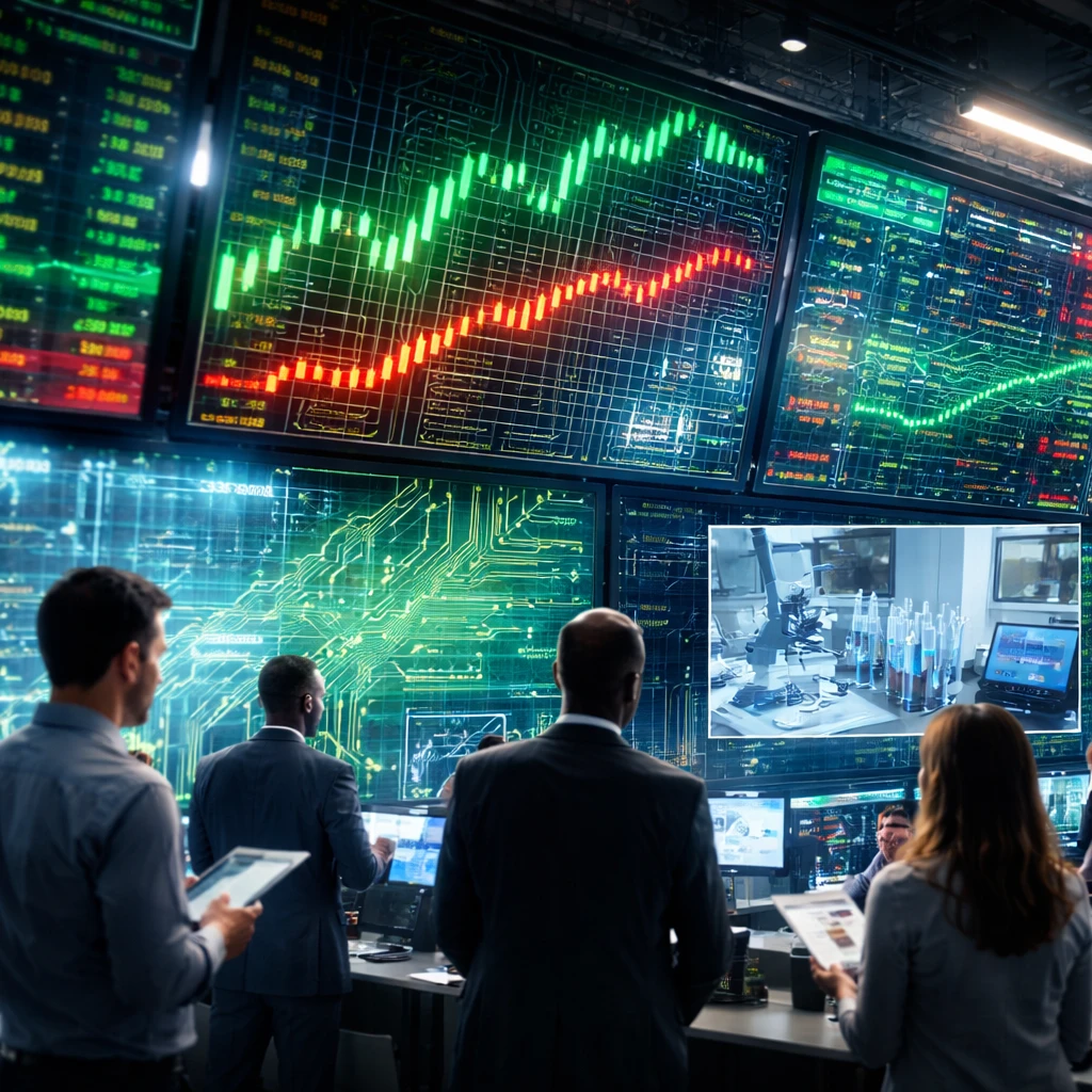 Nvidia, Micron Rally as Broader Market Sees Wide Swings in Stock Prices