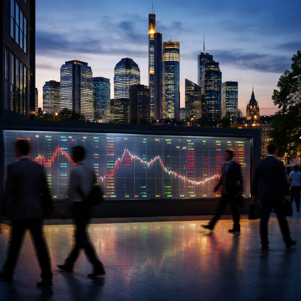 Frankfurt retreats as DAX slips 0.72%; software, construction and healthcare weigh