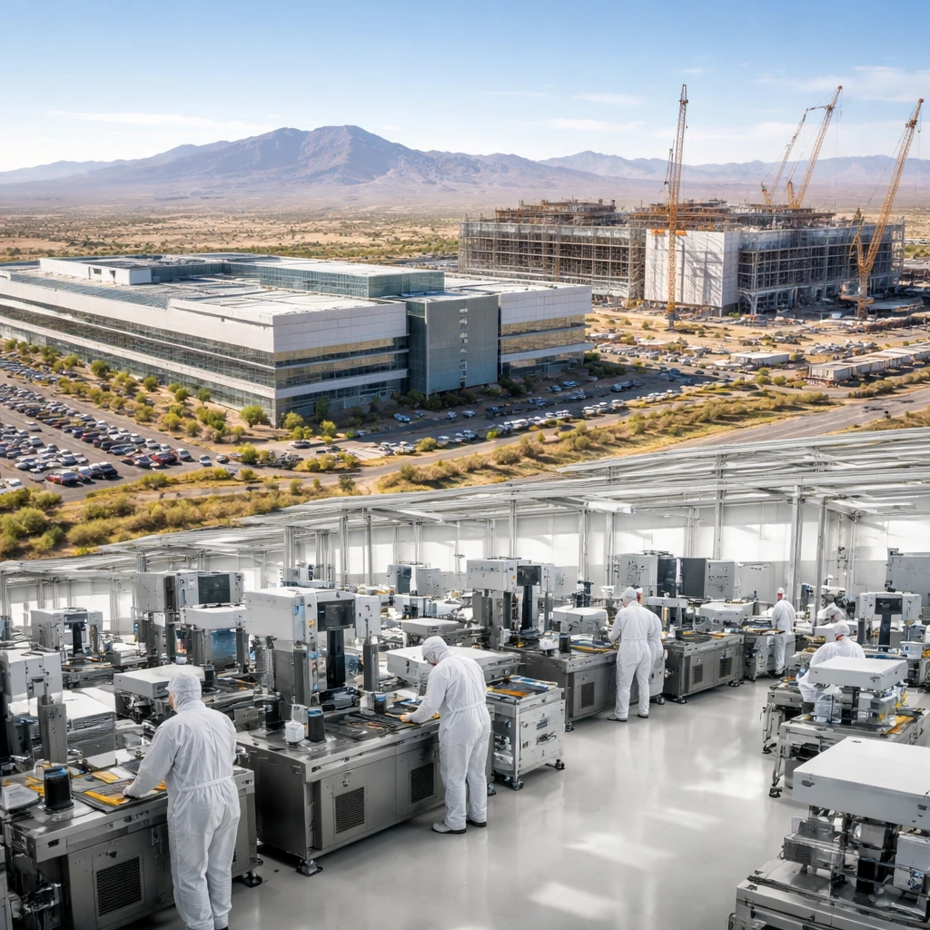 Amkor Shares Rise After 10-Year TSMC Pact to Expand Packaging in Arizona