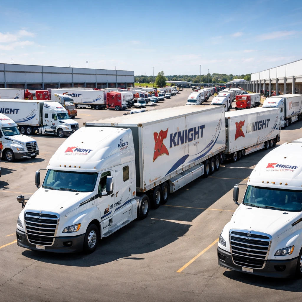 Benchmark Elevates Knight-Swift Transportation Price Target Amid Market Recovery Prospects