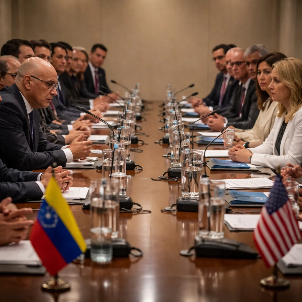 U.S.-Backed Venezuela Negotiations Open Amid Absence of Leading Opposition Figure