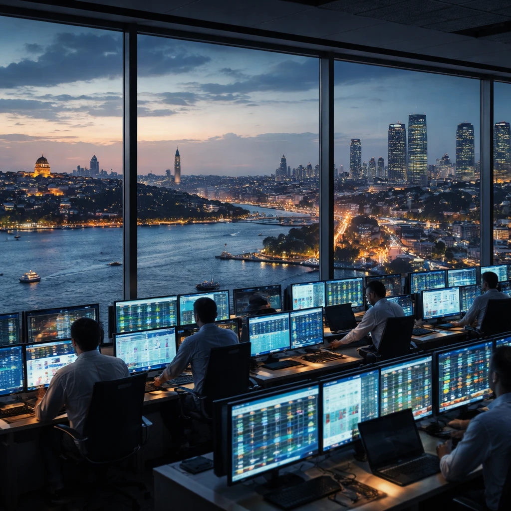 Istanbul equities retreat as BIST 100 ends lower; commodity and FX moves noted