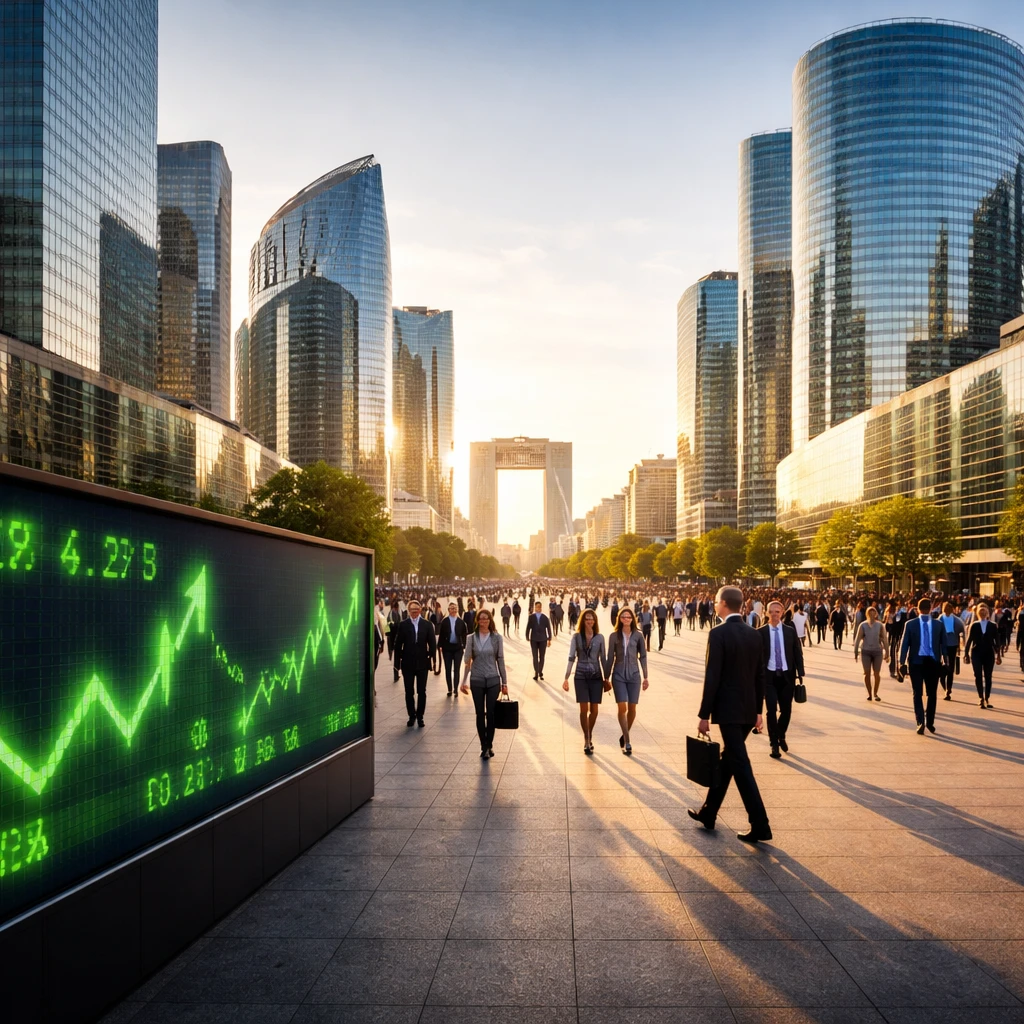 Paris Stocks Close Higher as Consumer Goods, Industrials and Healthcare Lead Gains