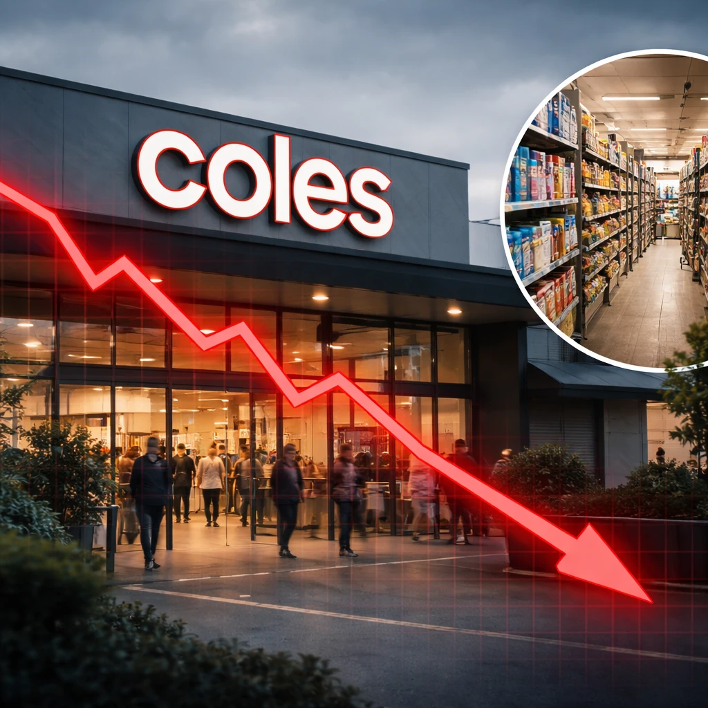 Coles Shares Slide Sharply as Talks With TPG Over Greencross Surface