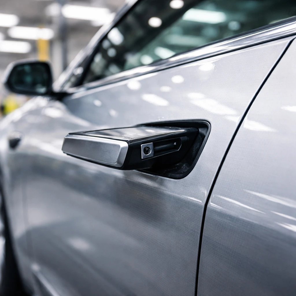 China to Prohibit Hidden Car Door Handles from 2027, Impacting Tesla and Local Rivals