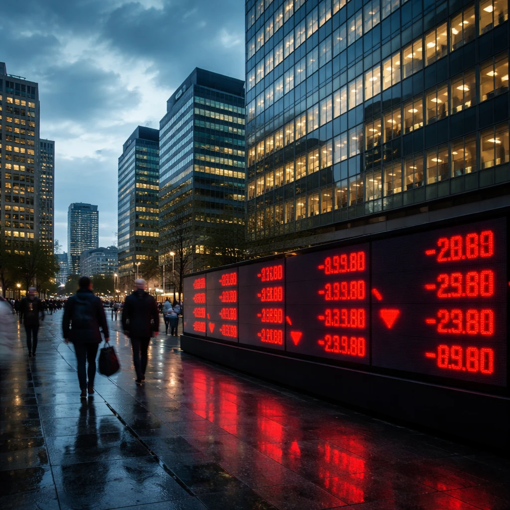 AEX Ends Lower as Consumer Goods, Services and Healthcare Stocks Weigh on Market