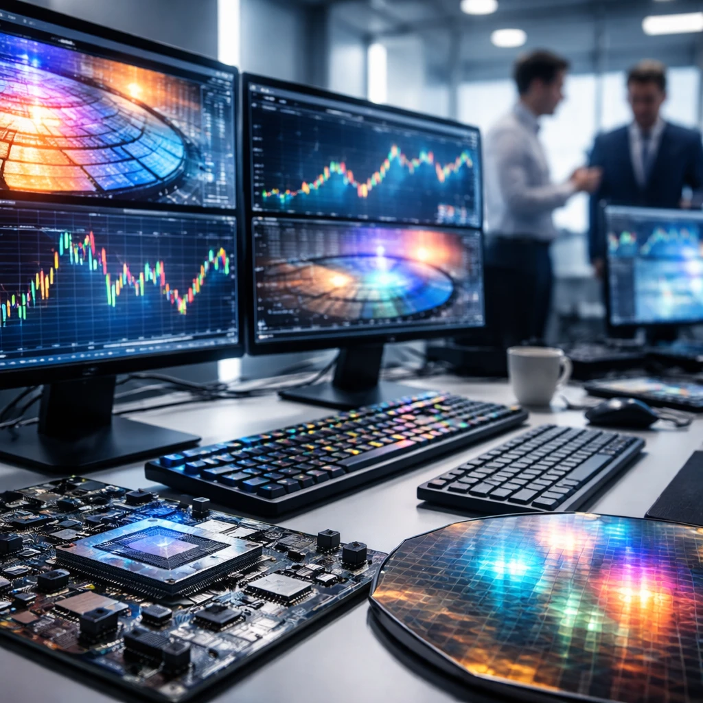 Semiconductor Names Lead Gains as Broad Market Sees Divergent Movers