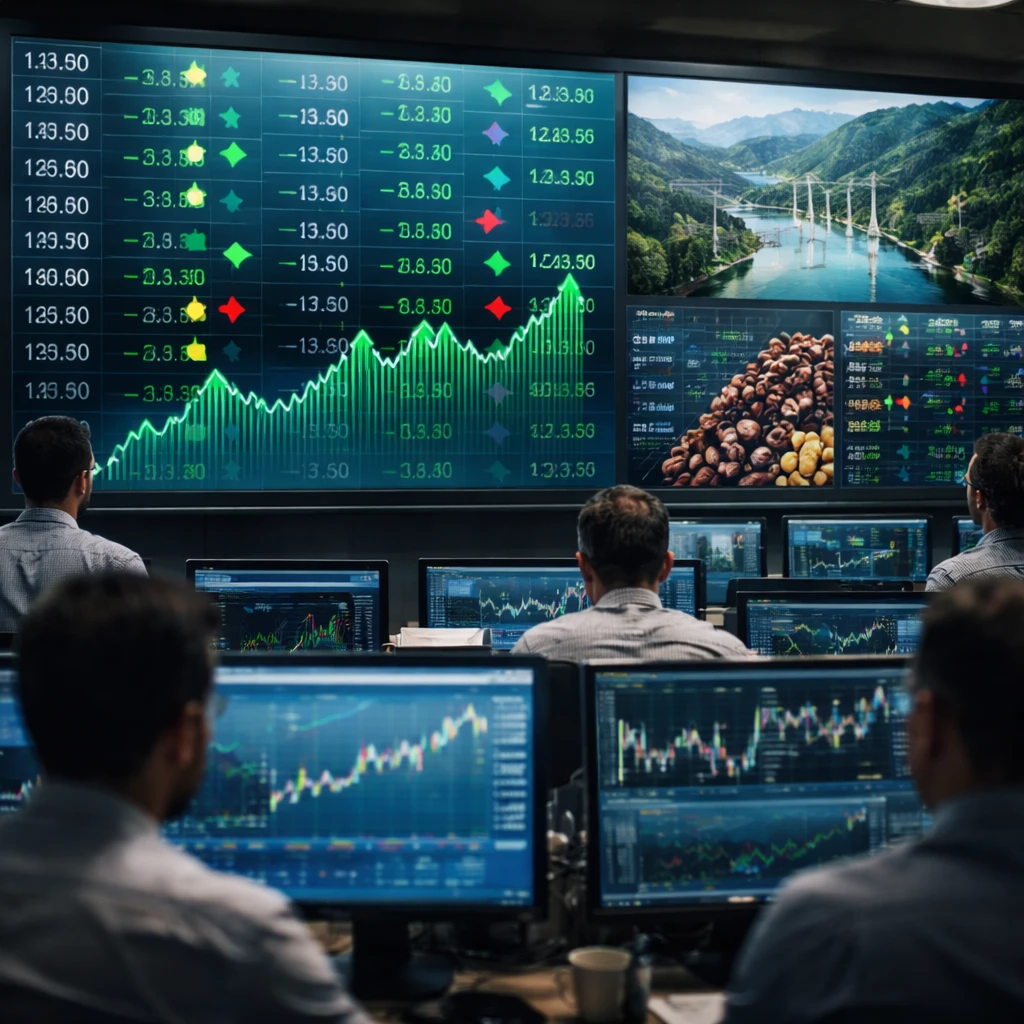 Colombian stocks climb as COLCAP rises 2.34% with Industrials, Services and Agriculture leading gains