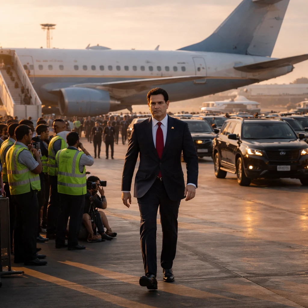 U.S. Secretary of State Rubio Begins Four-Day Visit to India Aimed at Repairing Strained Ties