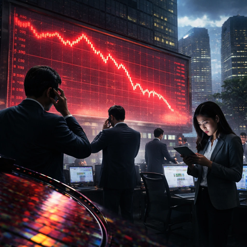 KOSPI trading halted after steep chip-stock declines trigger sidecar