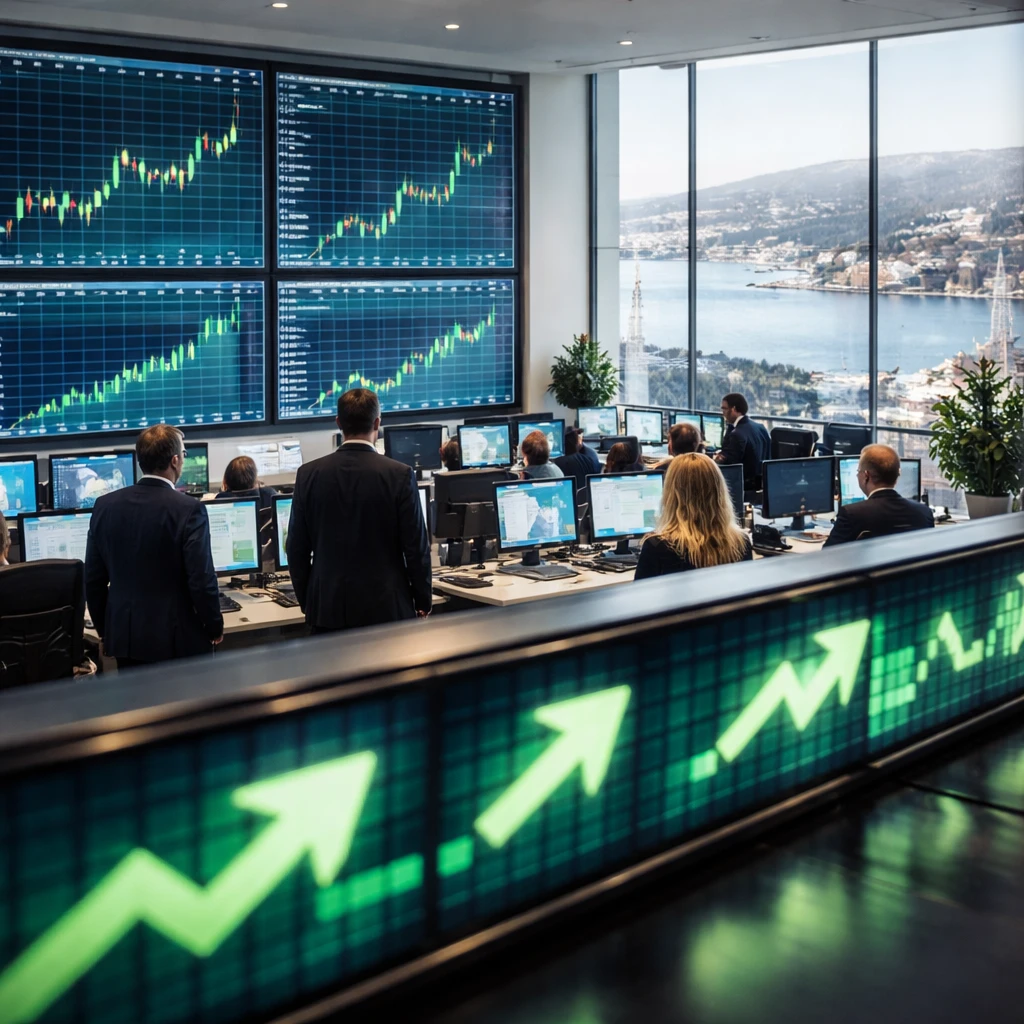 Oslo OBX Climbs to Record Close as Select Sectors Drive Gains