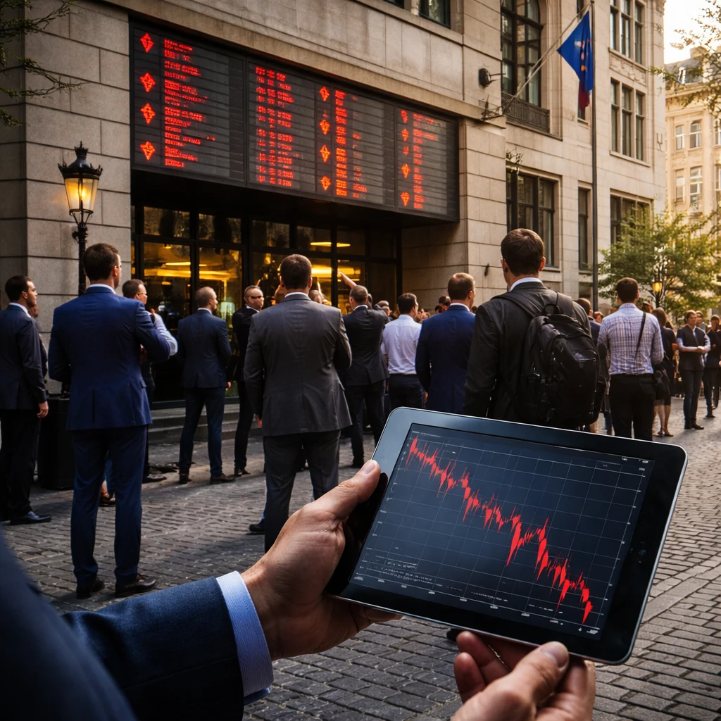 Amsterdam stocks retreat as energy and industrial names weigh on AEX