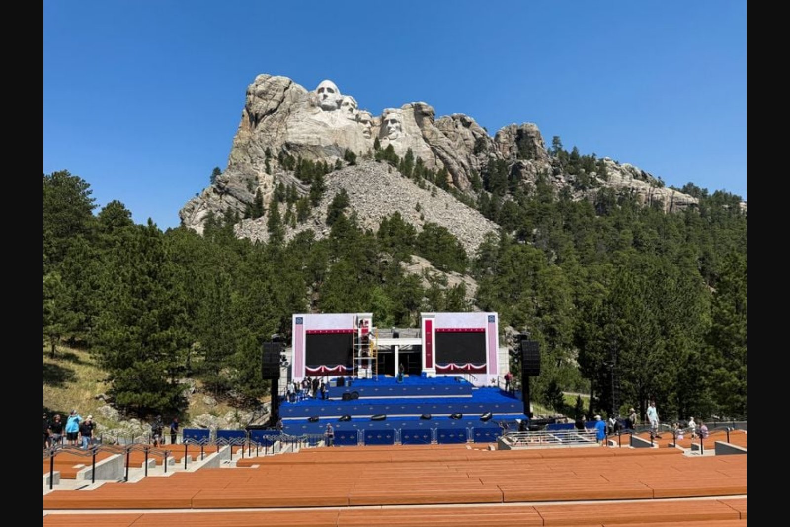 Trump Heads to Mount Rushmore as U.S. 250th Events Intensify