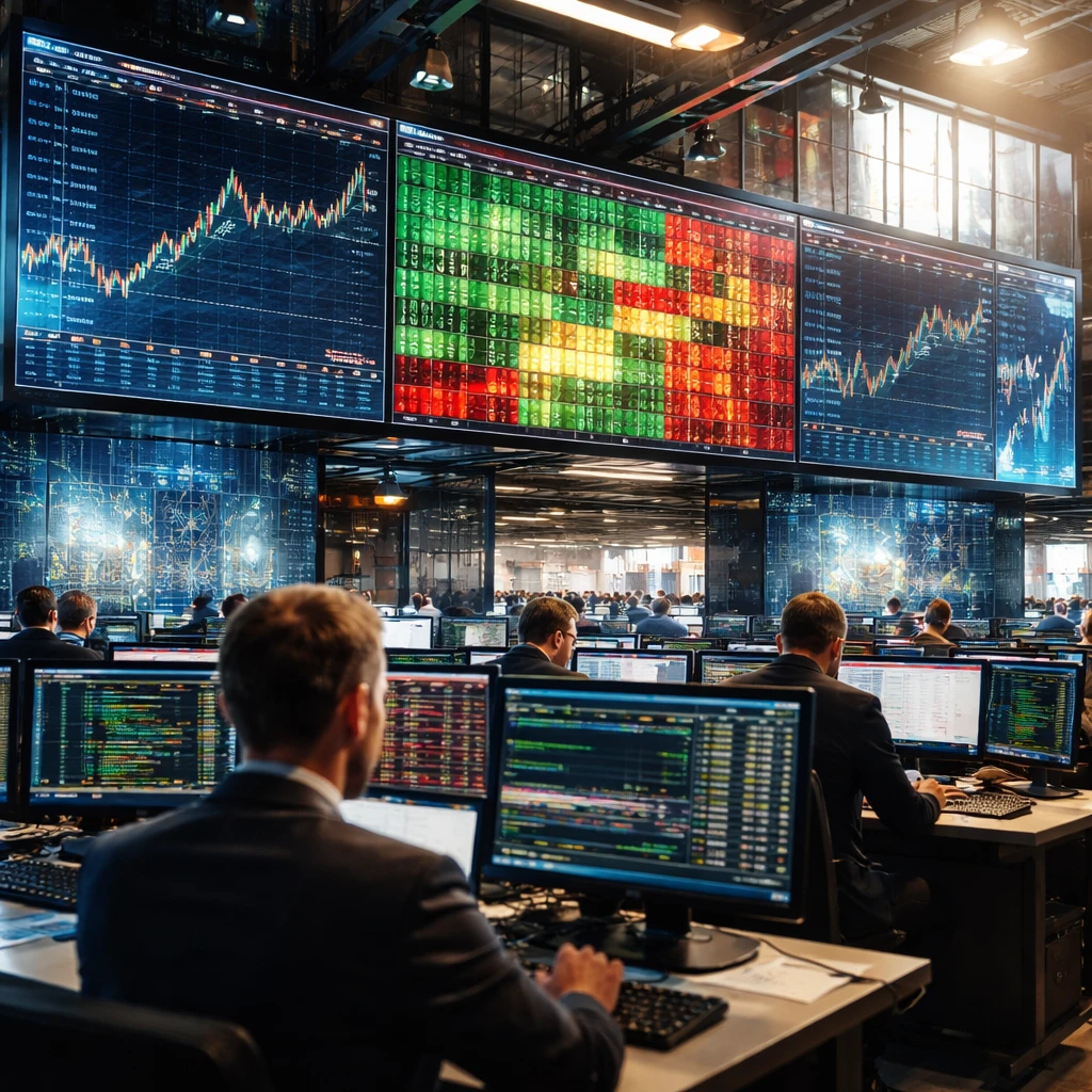 Wide swings across market caps as tech names lead gains and losses
