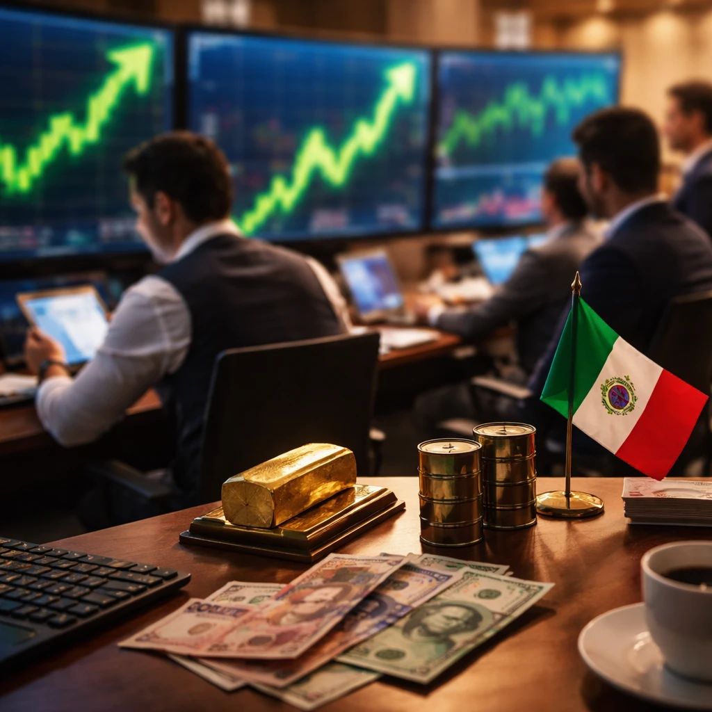 Mexican equities climb as industrial and consumer names drive S&P/BMV IPC higher