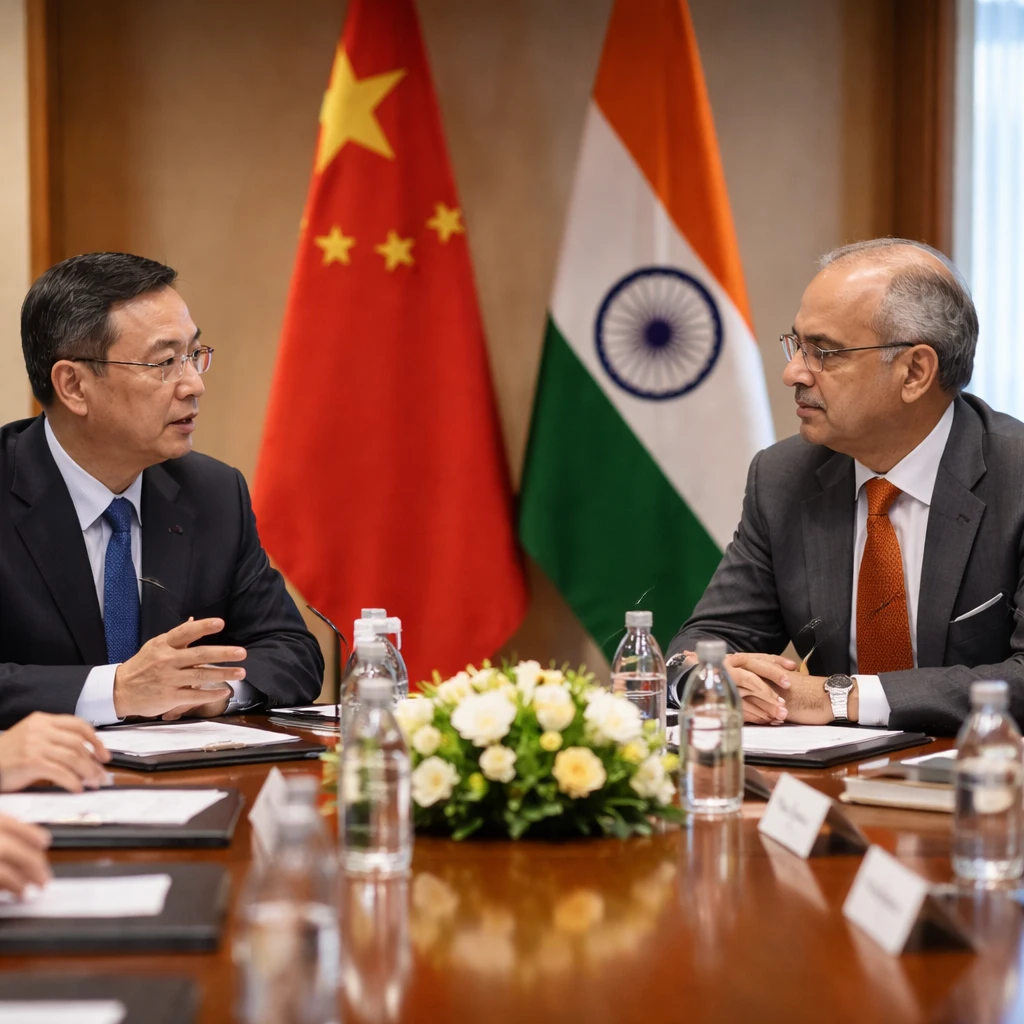 China Urges Partnership With India After High-Level Talks in New Delhi