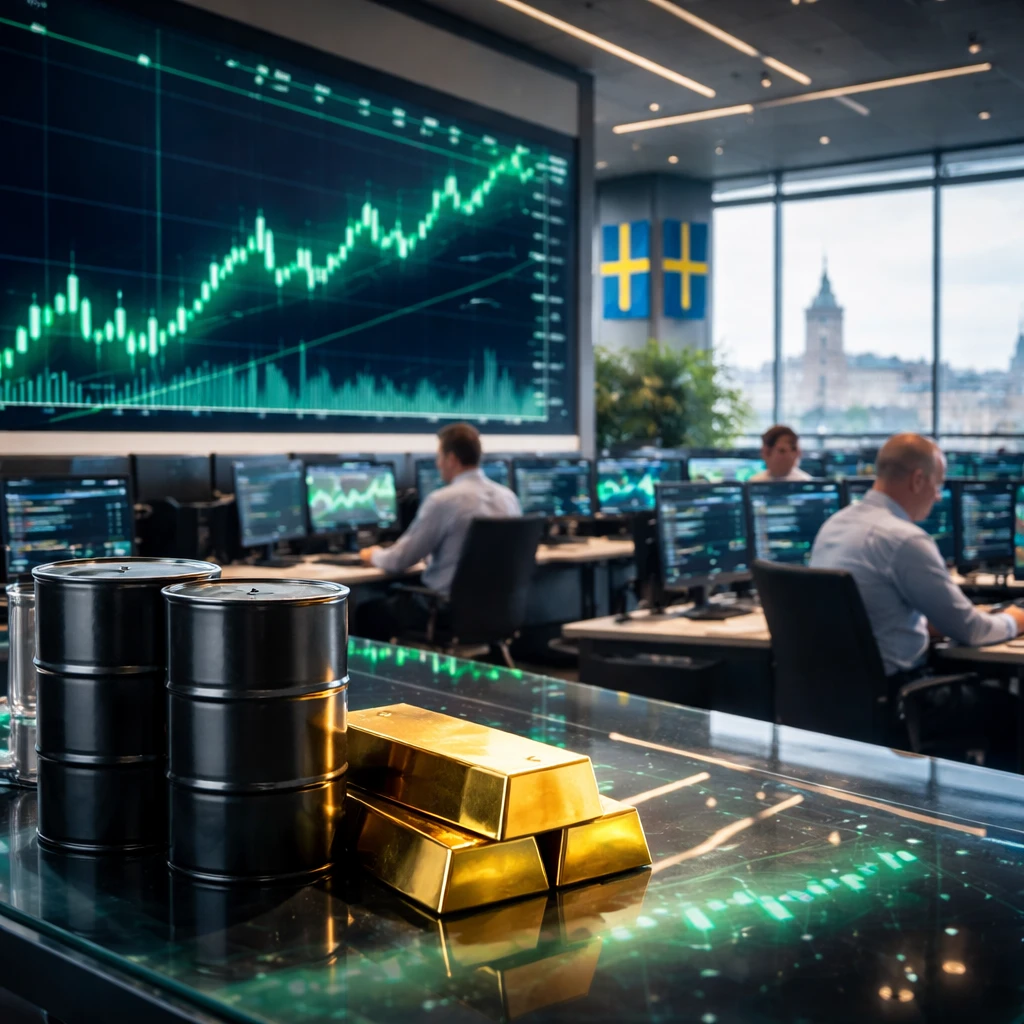 OMX Stockholm 30 Climbs to Record Close as Telecom, Healthcare and Energy Lead Gains