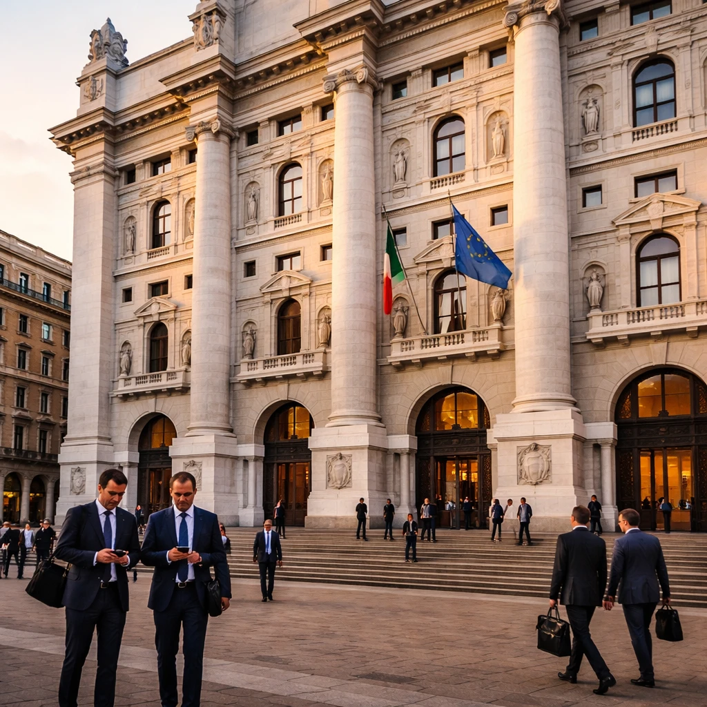 Italian Stocks Close Higher as Financials, Utilities and Industrials Lead Gains