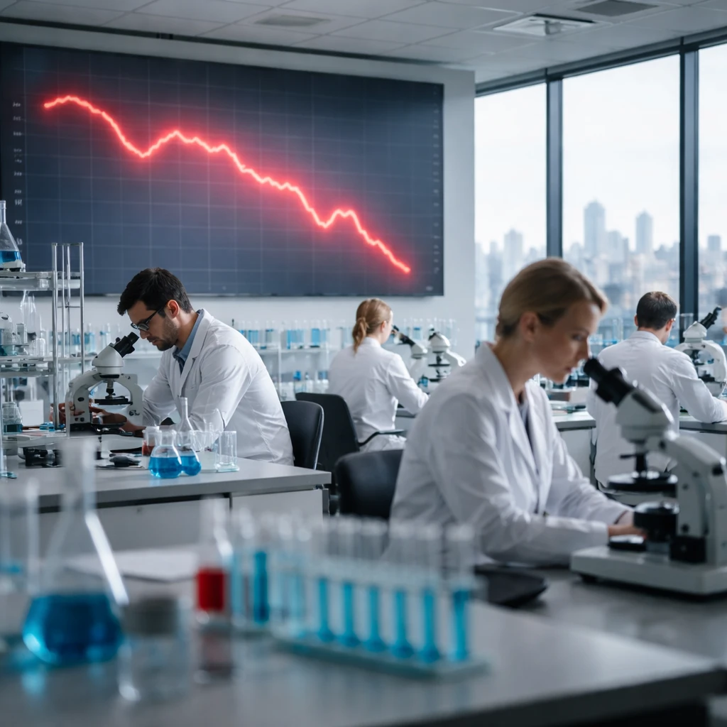 Eurofins Shares Fall After H1 Organic Growth Miss; Biopharma Unit Shows Sequential Weakness