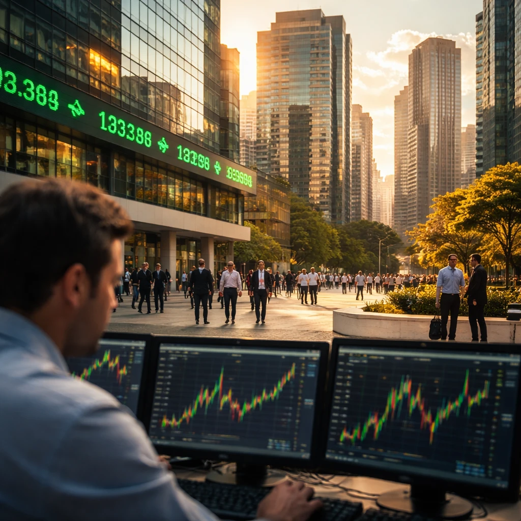 Bovespa Edges Higher as Power, Financials and Utilities Lead Gains