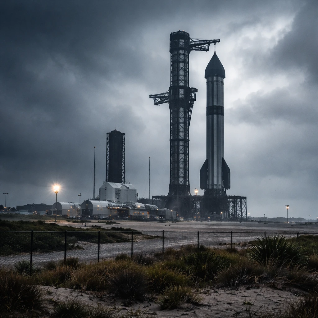 SpaceX pushes Starship's 13th test flight to Friday due to poor visibility at Starbase