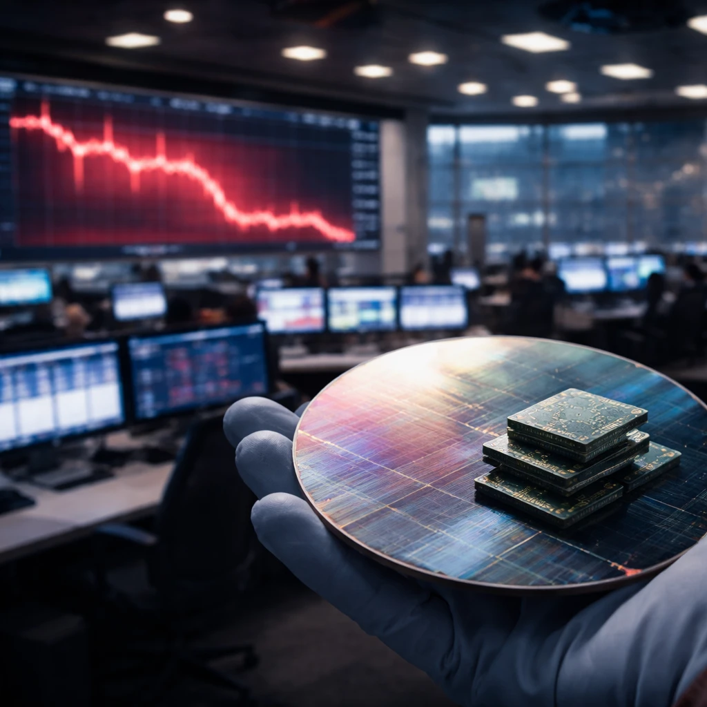 KOSPI Plunges Over 6% as Chip Stocks Drop on AI Spending Fears and U.S. Tariff Move