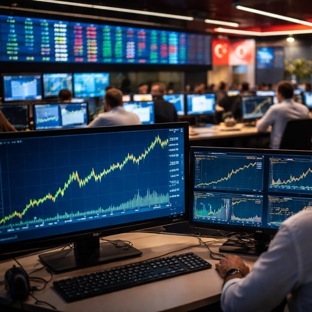 Istanbul Stocks End Higher; BIST 100 Advances 0.88% as Tech, Telecoms and Paper Stocks Lead