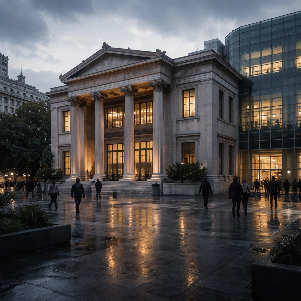 Athens share index closes lower as banks, telecoms and household names weigh on market