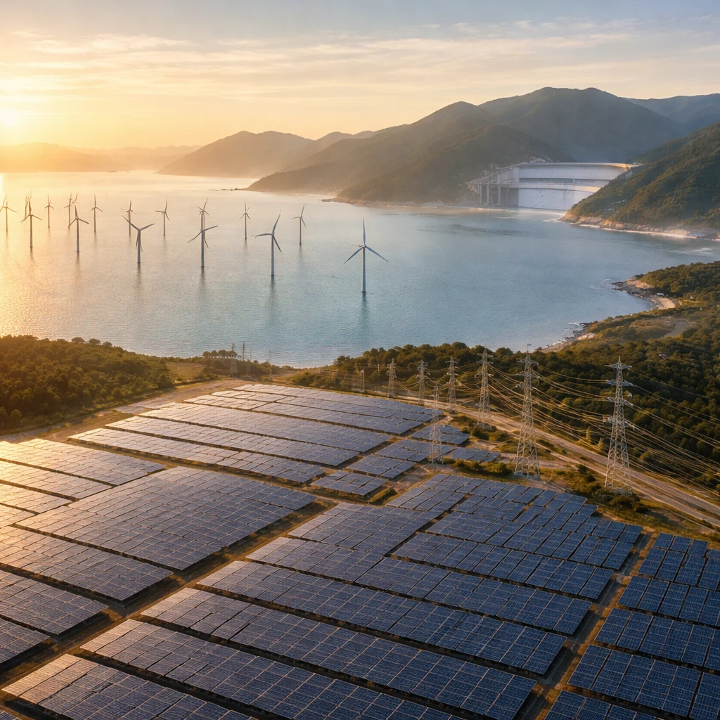 China Sets Binding Goal to Lift Wind and Solar Output 53% by 2030