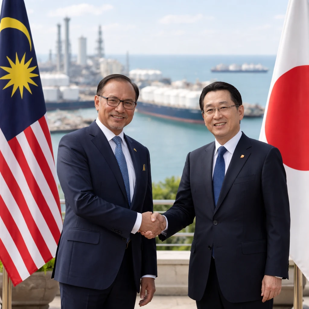 Malaysia Pledges Maximum LNG and Naphtha Supplies to Japan at Bilateral Summit