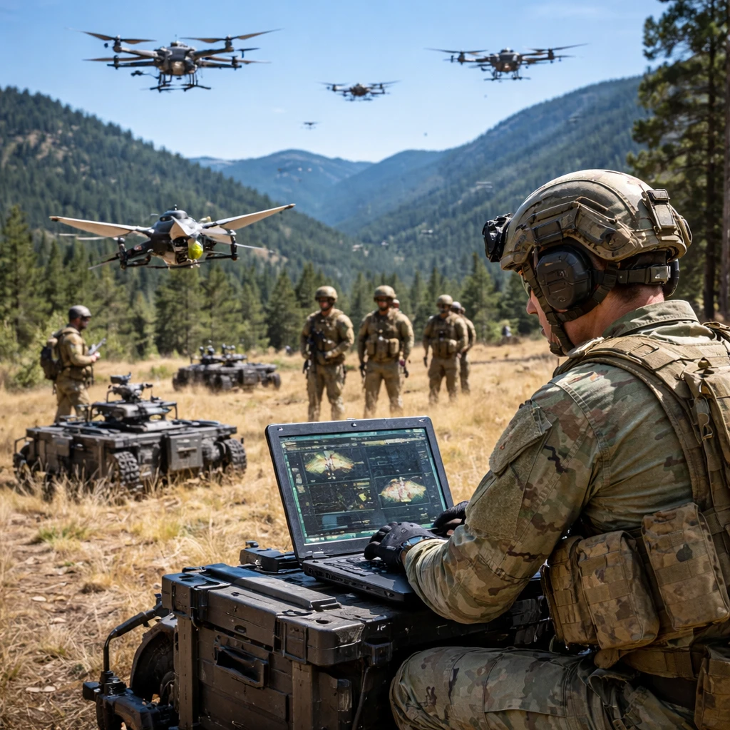 Palladyne AI Shares Jump After U.S. Army Awards Two Contracts for SwarmOS and Gremlin-X