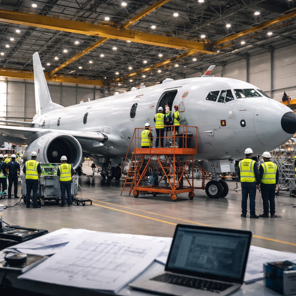 Boeing Scores $213M Modification to Reconfigure Four P-8A Aircraft for FMS Customer