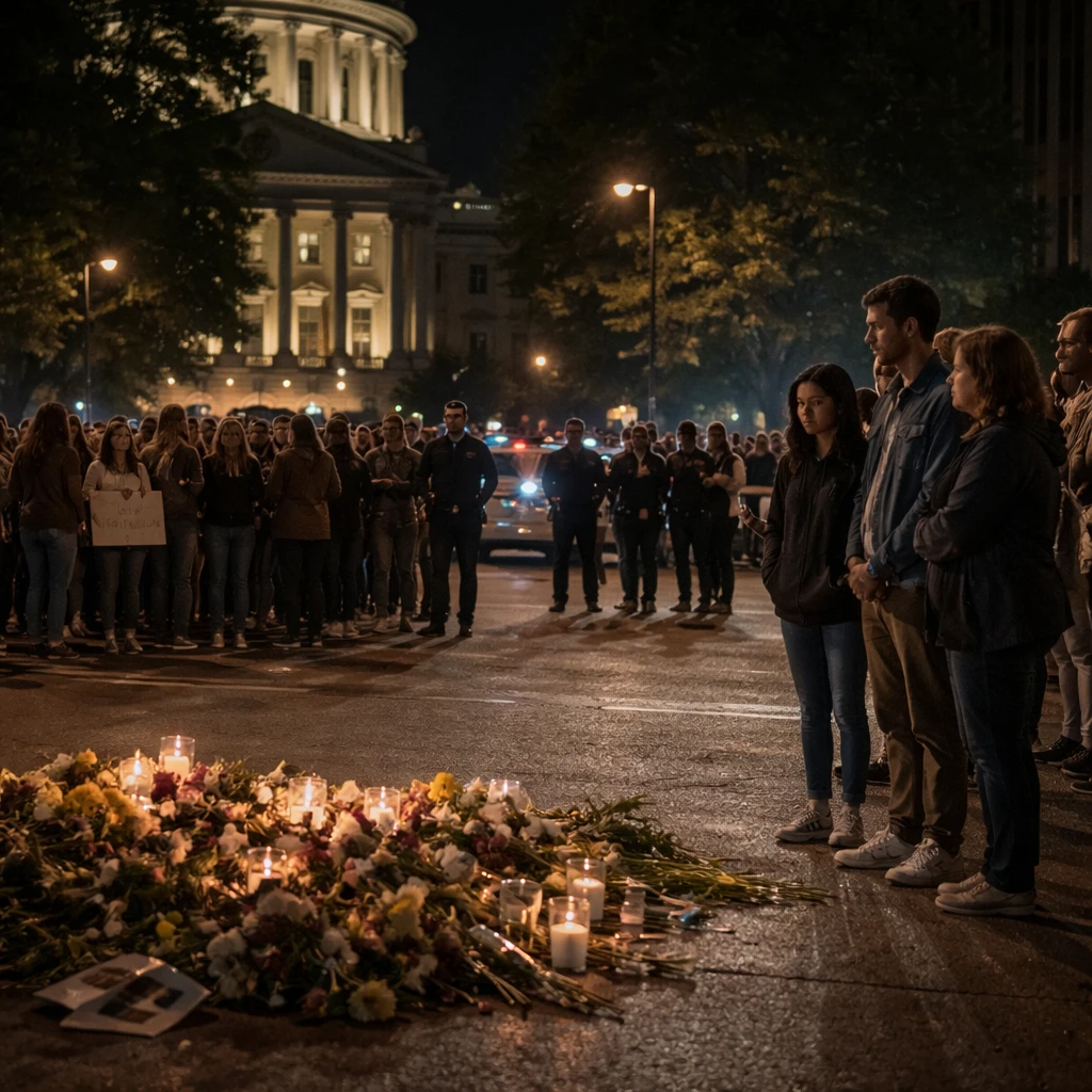 Vigil and Protests Follow Fatal Police Shooting in Madison