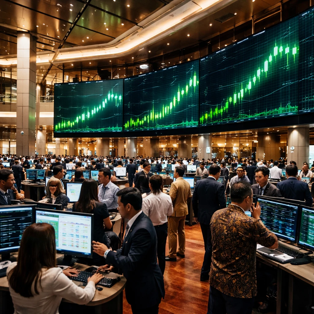 Jakarta Stocks Close Higher as IDX Composite Climbs 2.35%