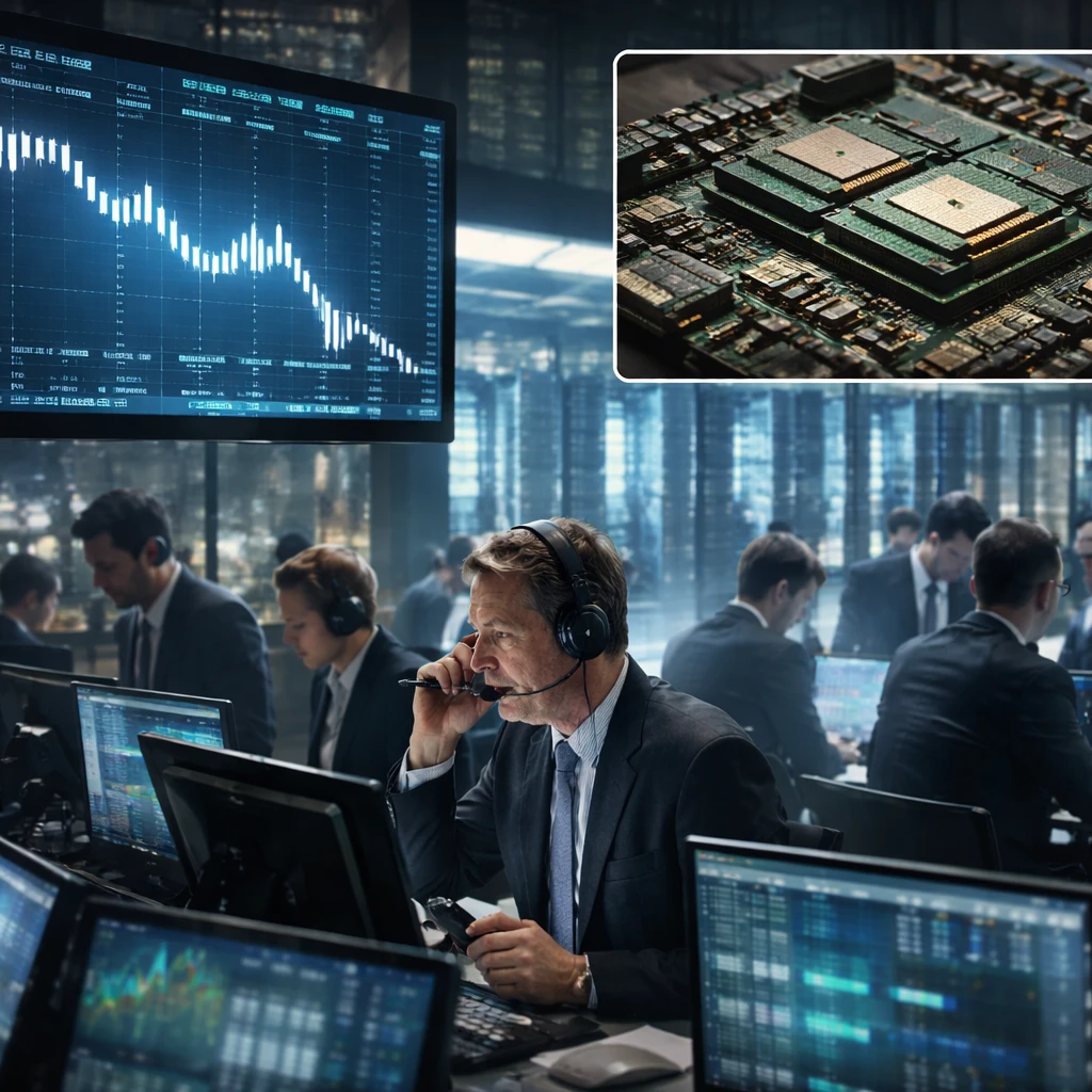 Nvidia Shares Fall After Weekend of Massive AI Commitments Sparks Balance-Sheet Concerns