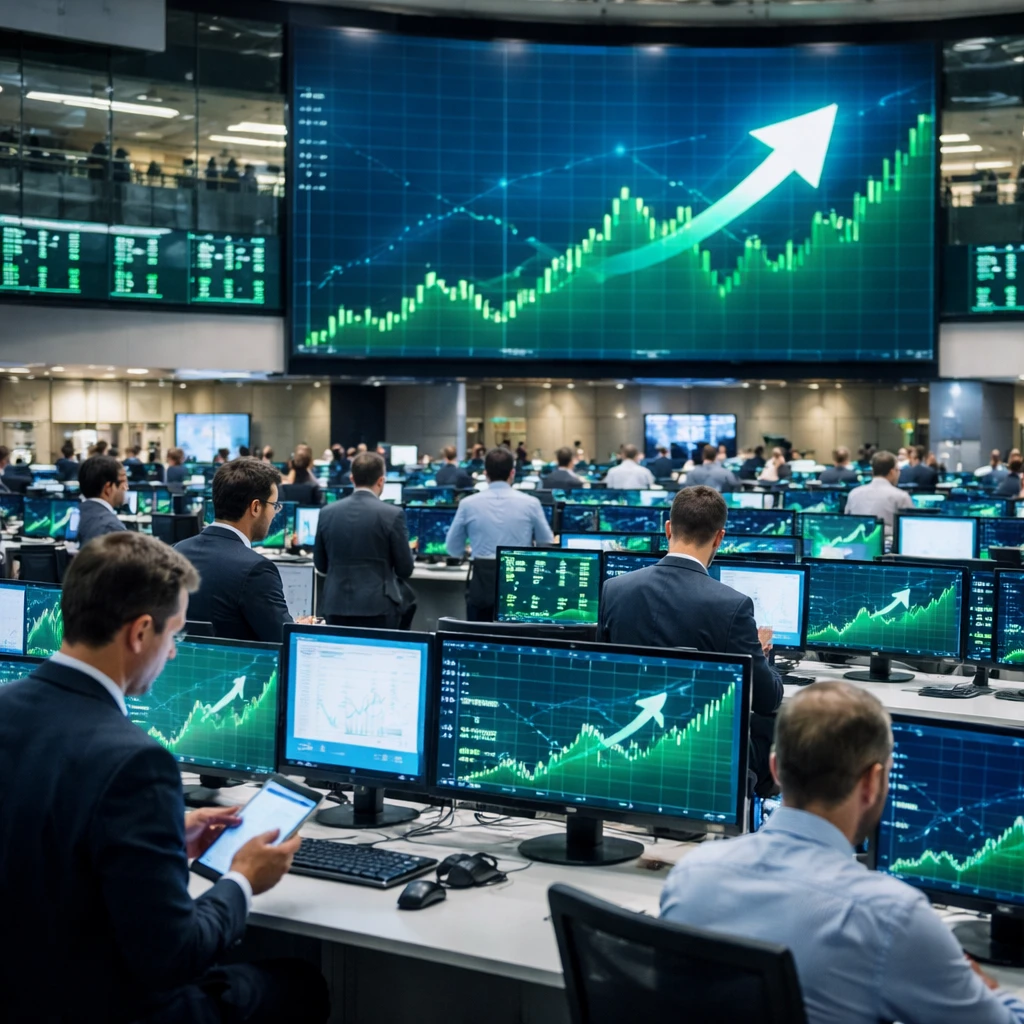 Frankfurt closes higher as software, financials and food stocks lead gains