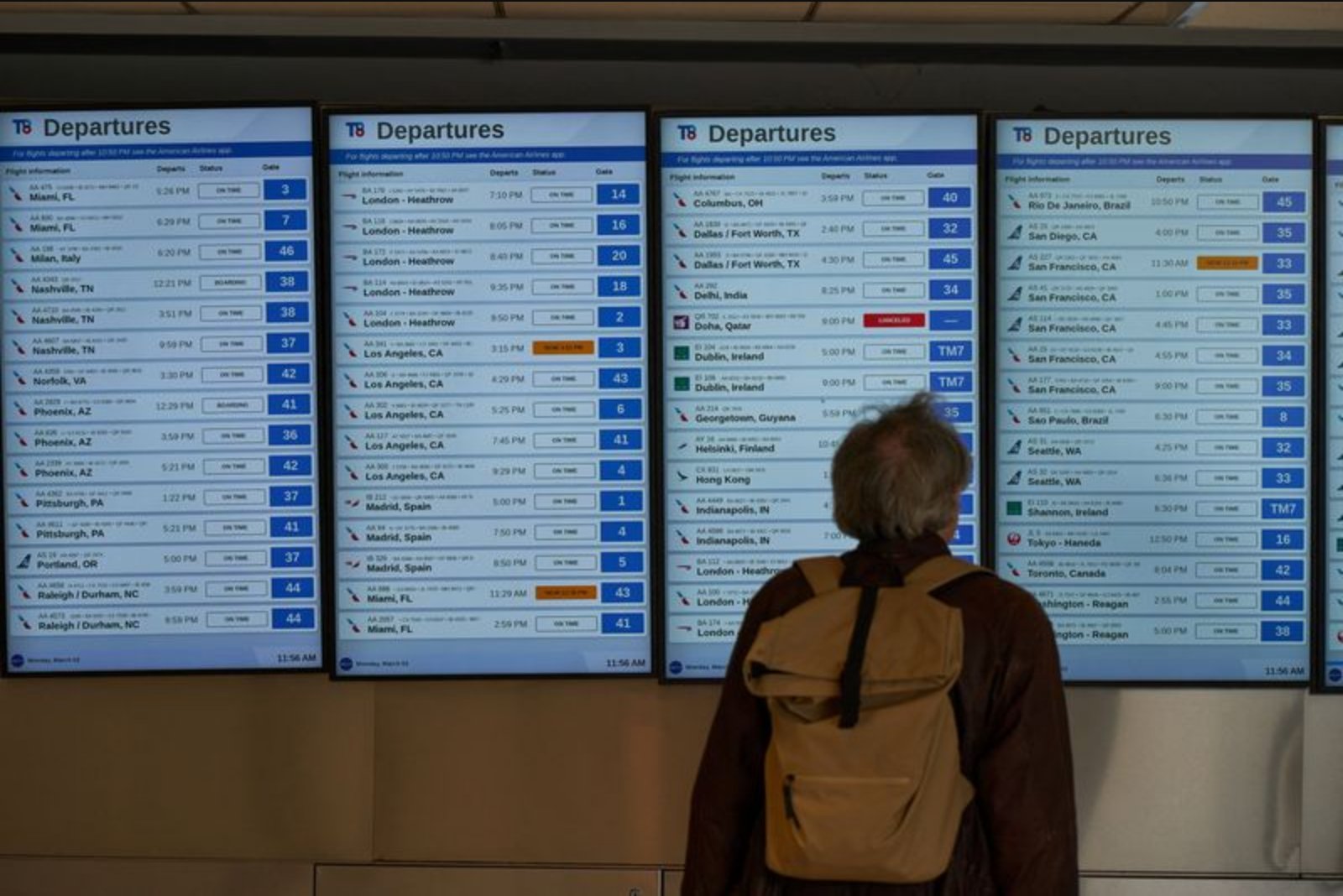 Widespread Flight Cancellations as Middle East Hubs Close Amid Iran Conflict