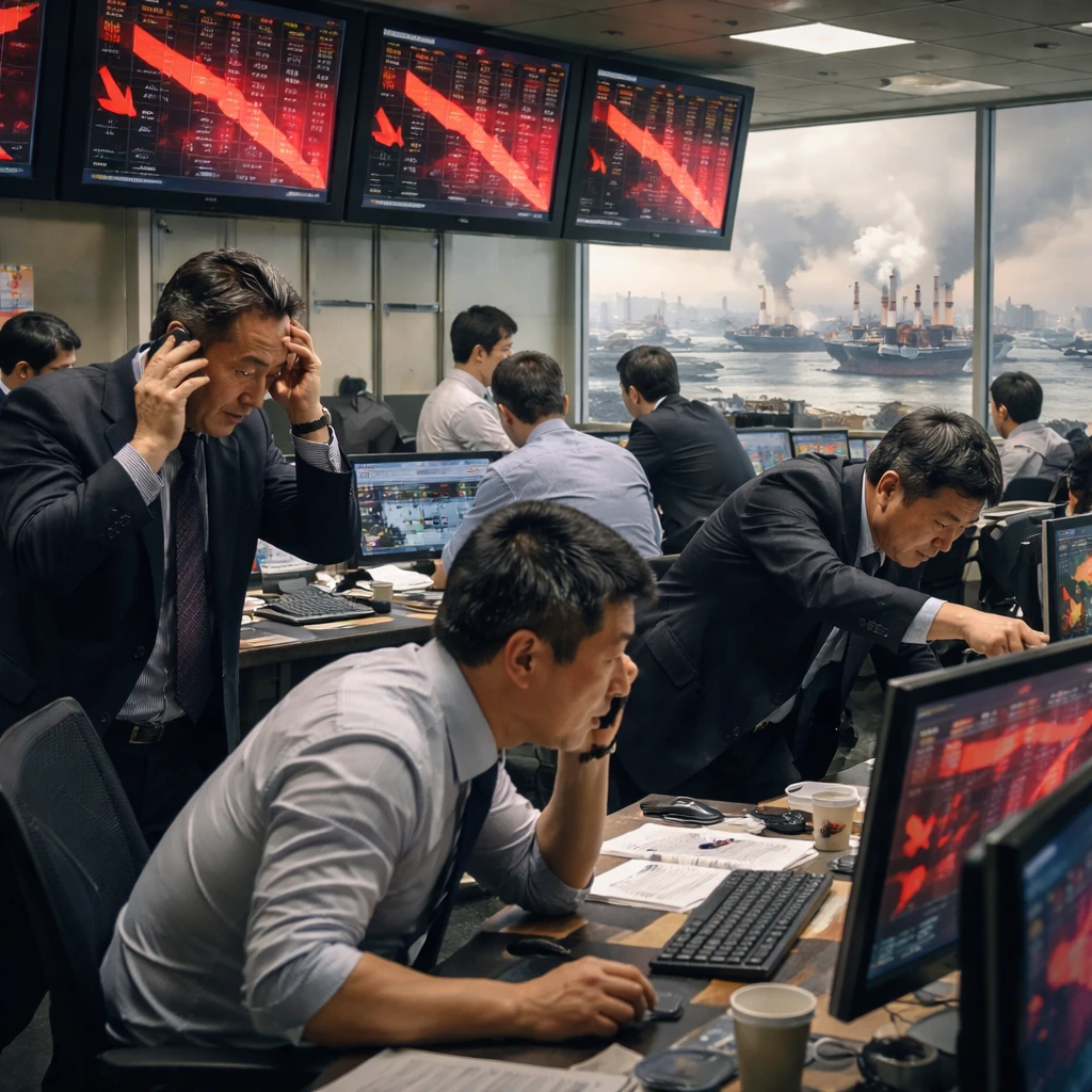 Seoul trading halted as KOSPI tumbles more than 8% amid Middle East escalation