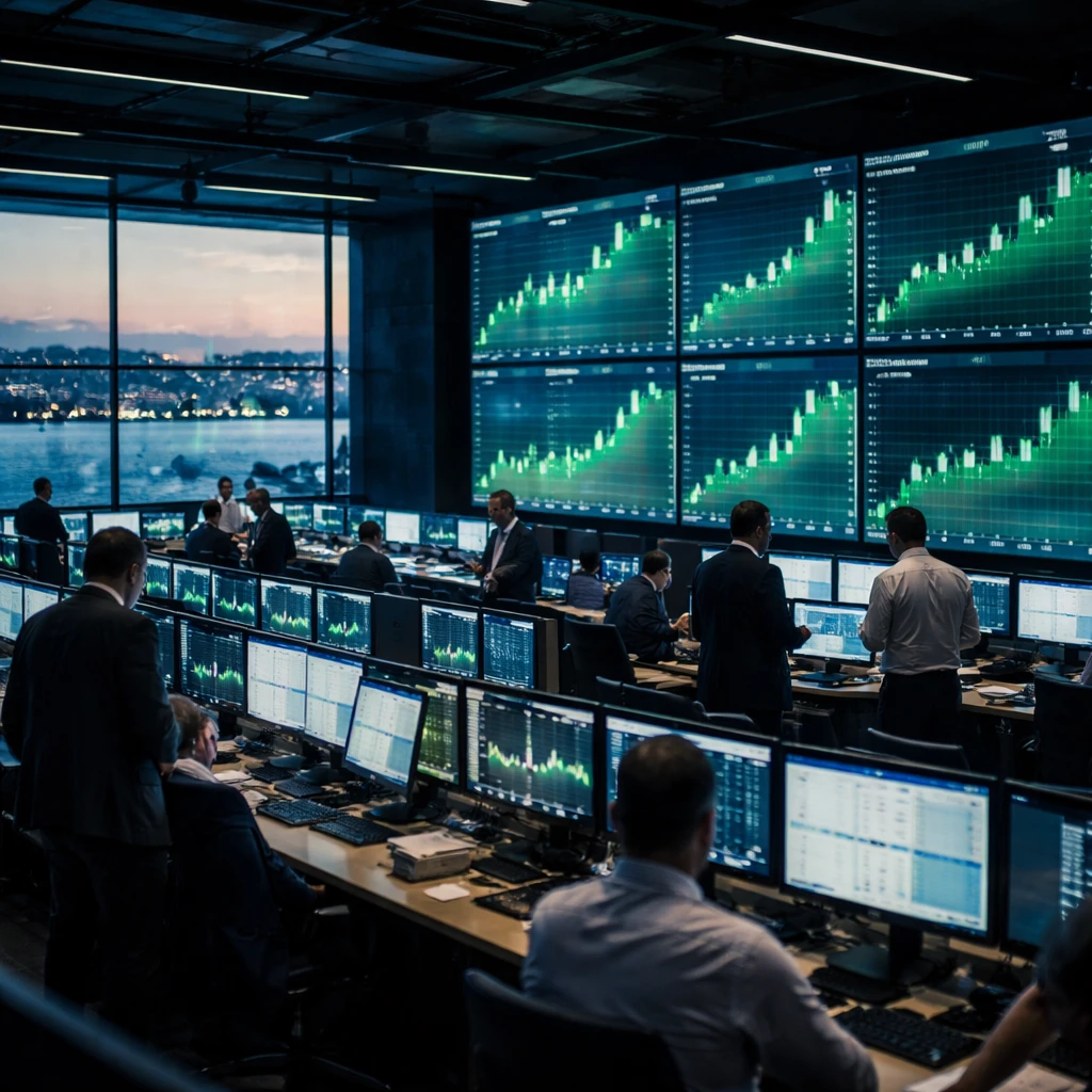 Istanbul Stocks Close Higher as Tech and Banking Lead Gains