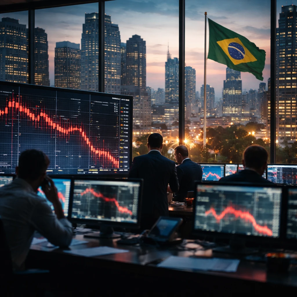 Bovespa Ends Lower as Real Estate, Consumer and Financial Names Weigh on Market