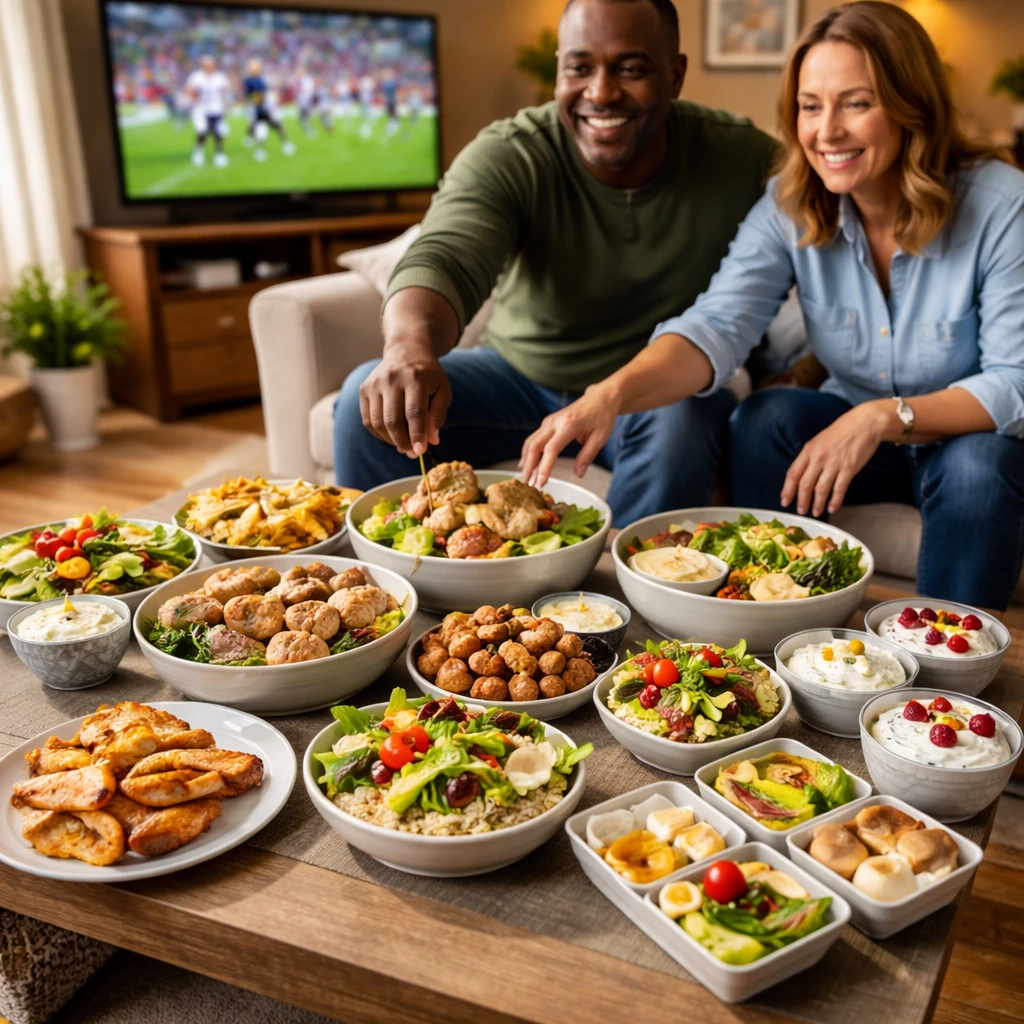 As GLP-1 Use Spreads, Super Bowl Menus Shift Toward Lighter, Protein-Focused Options
