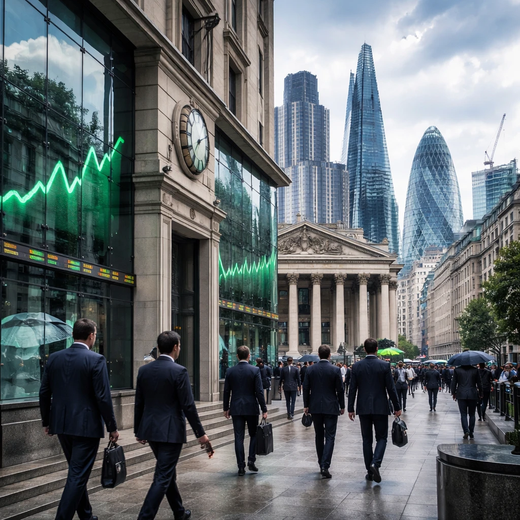 U.K. Equities Close Higher as Major Index Hits New Record