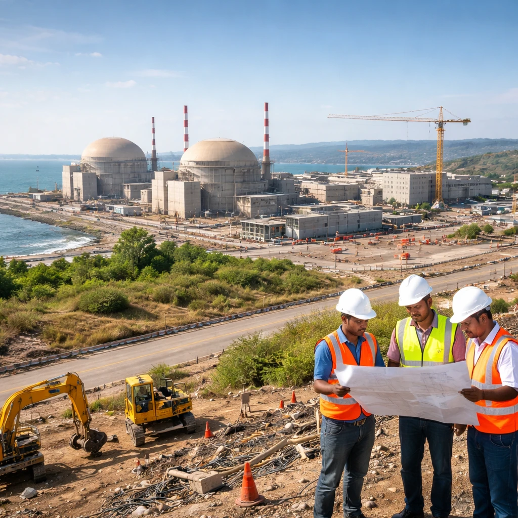 India Advances Domestic Small Modular Reactor Program, Targets Five Units by 2033
