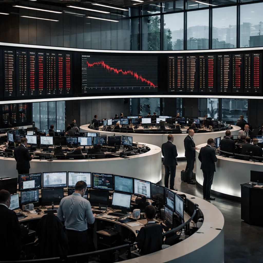 Frankfurt closes lower as software, media and telecoms weigh on DAX