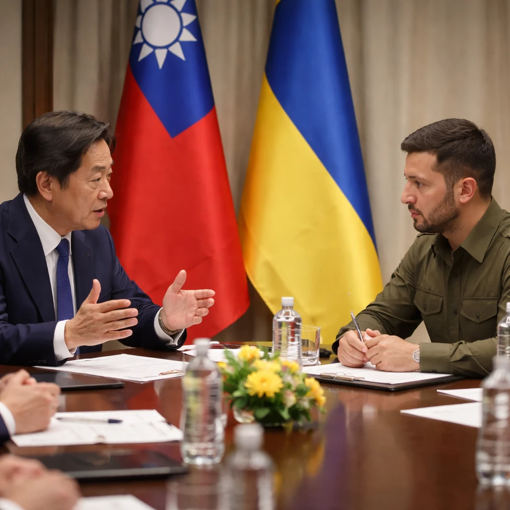 Taiwan Proposes Dialogue with Ukraine to Combat Sanctions Evasion Over Military Supplies