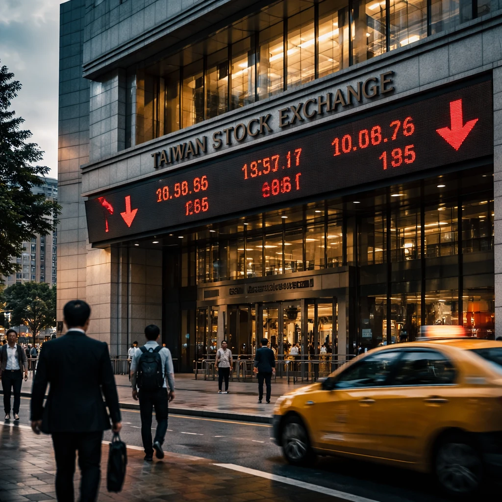 Taiwan Shares Retreat; Taiwan Weighted Ends Down 1.33%